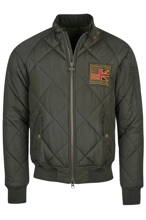 Яке Quilted Merchant MQU1326 gn91 forest