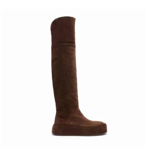 Дамски кафяви ботуши Casadei