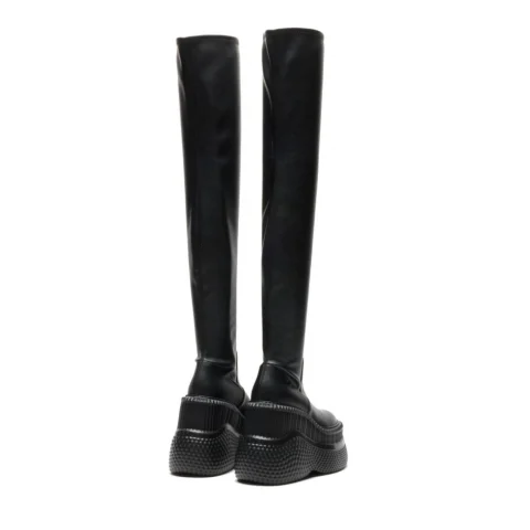 Дамски черни чизми Mammouth Casadei — снимка 7