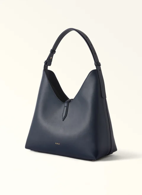 Чанта Furla Goccia Ink Blue — снимка 2