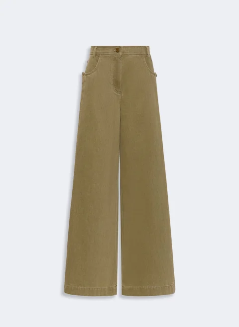 Деним 'Wide leg' Max Mara Mxmalamaro — снимка 2