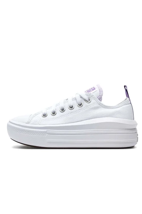 Sneakers Chuck Taylor All Star Move 271717C 102-white/pixel purple/white — снимка 2