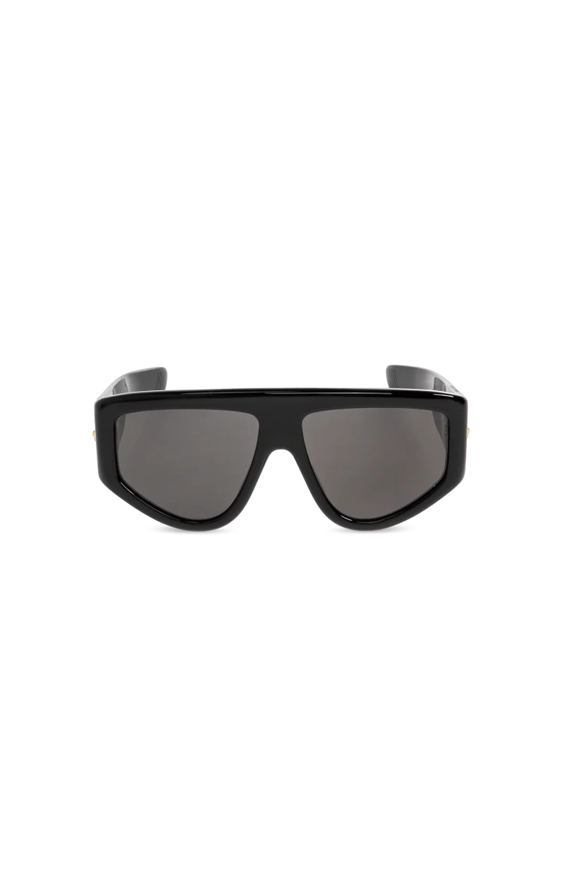 Oversized Ribbon Sunglasses in Black