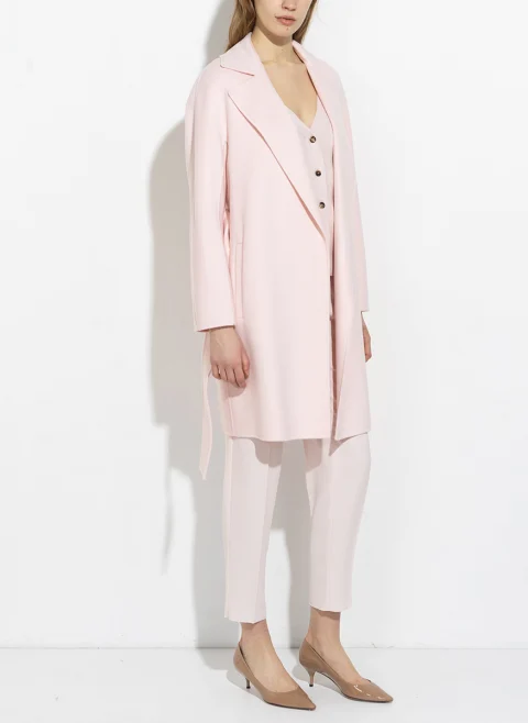 Палто с кашмир 'Robe cut' Max Mara Studio Msttenore — снимка 6