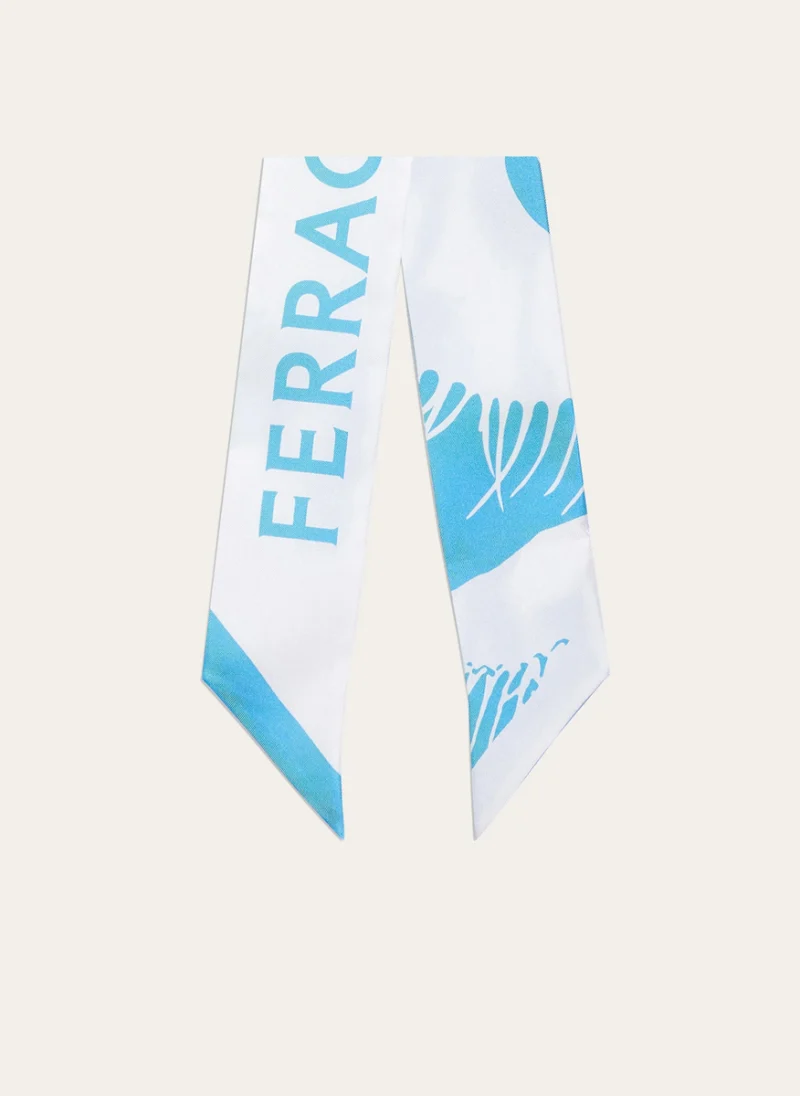 Шал с принт 'Venus' Ferragamo