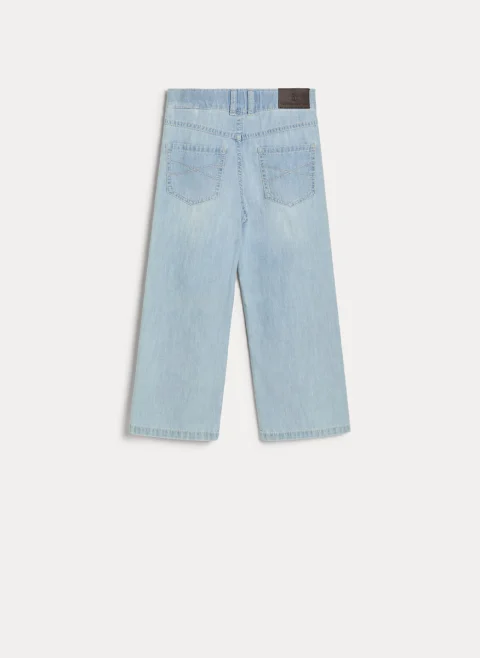 Деним с монили Brunello Cucinelli Kids 6 — снимка 6