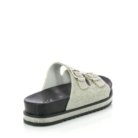 Дамски Плажни Чехли L&L MILANO – L-318 NERO — снимка 2