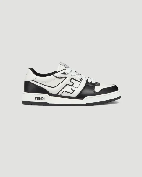 Fendi Match Sneakers in Black and White