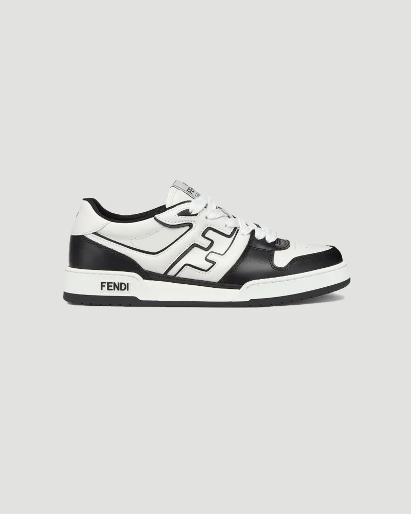 Fendi Match Sneakers in Black and White