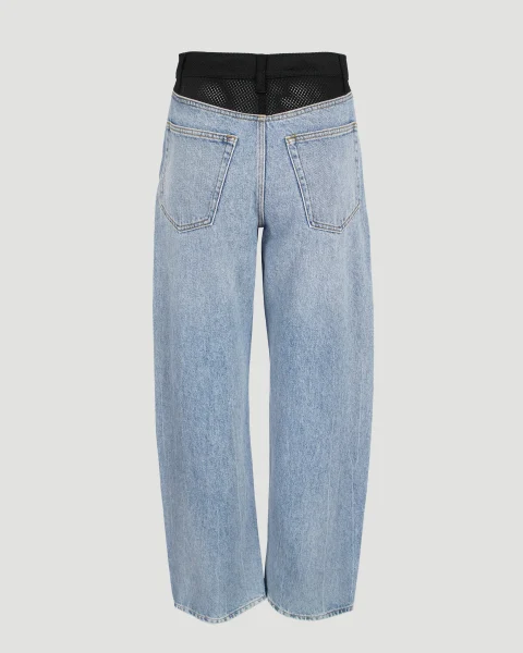 Wide-Leg Jeans with Logo — снимка 3