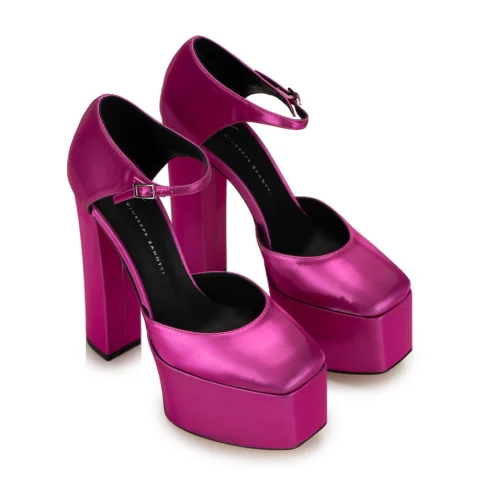 Дамски обувки с платформа Giuseppe Zanotti — снимка 6