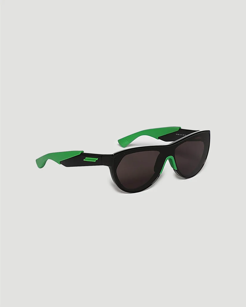 Mitre Square Rounded Injected Acetate Sunglasses in Multicolour — снимка 2