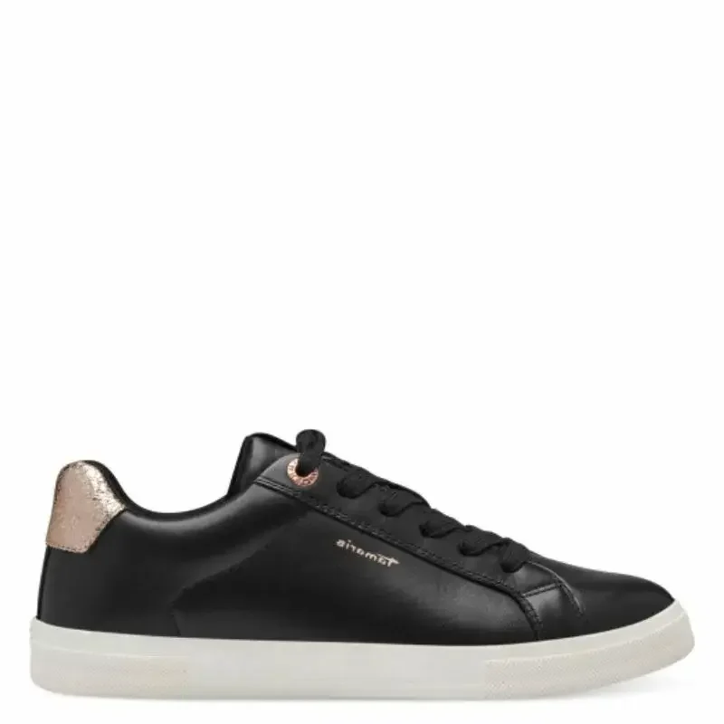 Дамски Сникърс TAMARIS – 1-23622-42-048 BLACK/GOLD