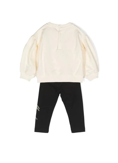 Комплект с лого принт Moschino Kids — снимка 2