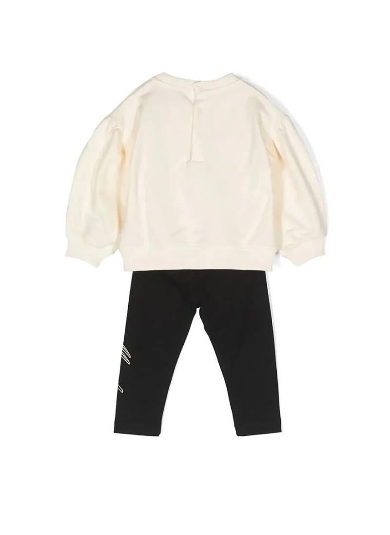 Комплект с лого принт Moschino Kids — снимка 2