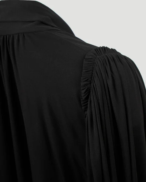 Asymmetric Top in Viscose Crepe Jersey — снимка 5