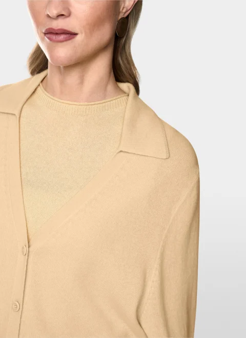 Жилетка от 100% кашмир Marc Cain Collections — снимка 4