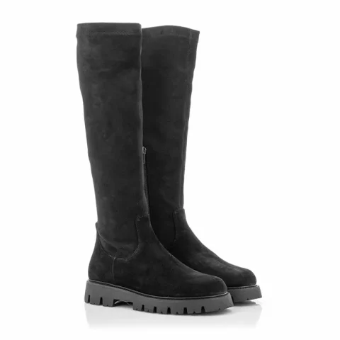 Офицерки CARLO FABIANI – 314-01 PP-AMANI BLACK SUEDE — снимка 3