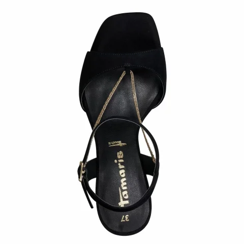 Дамски Сандали На Ток TAMARIS – 1-28004-44-001 BLACK — снимка 5