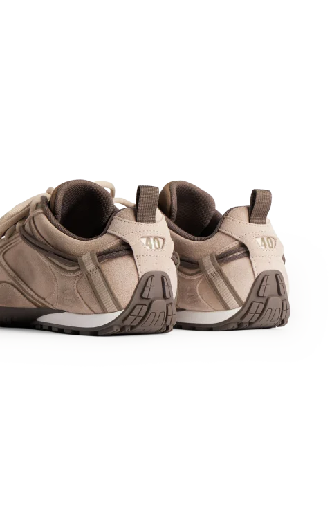 Radar Velvety Sneaker in Beige/brown — снимка 4