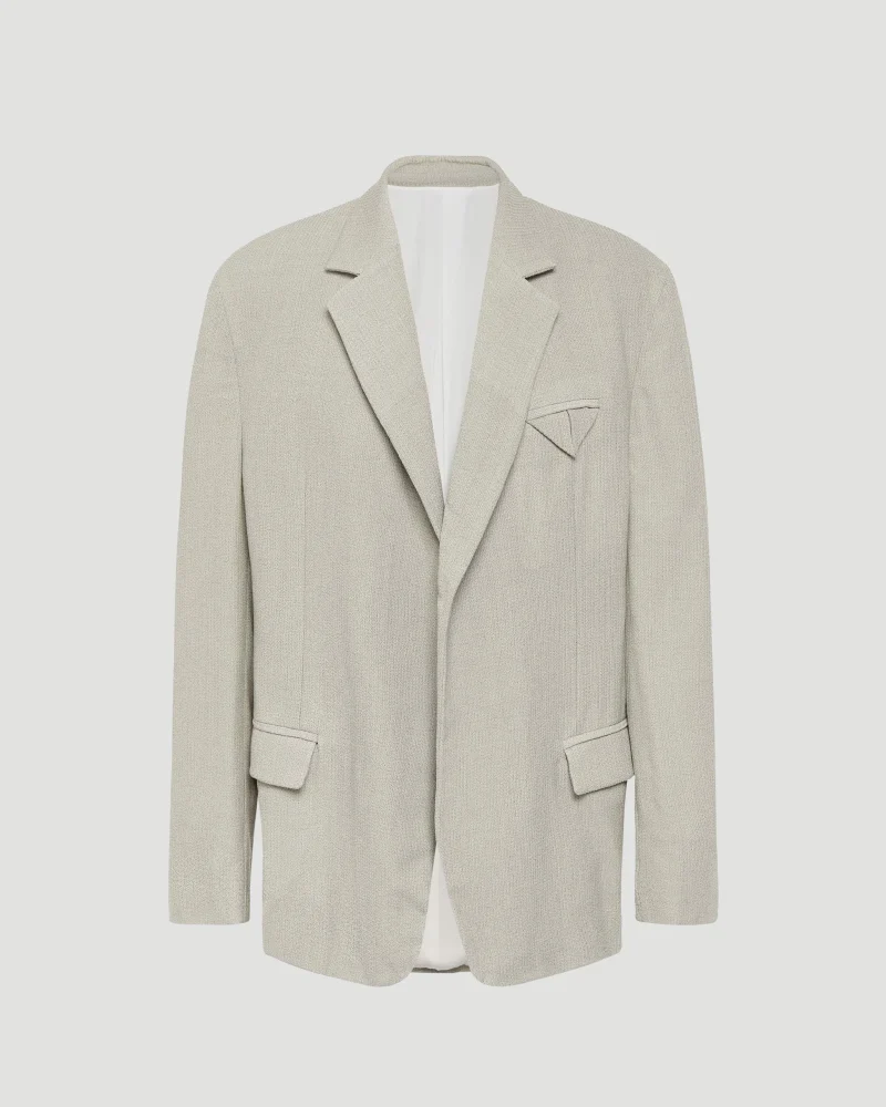 Wool Silk Mouline Jacket