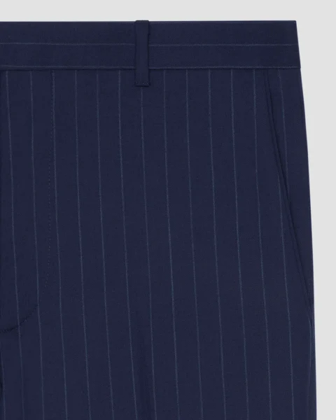 Striped Tailored Pants in Wool — снимка 2