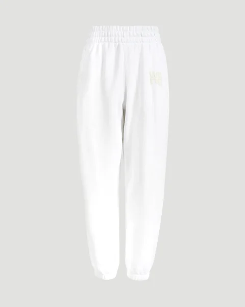 Cotton Sweatpants in White