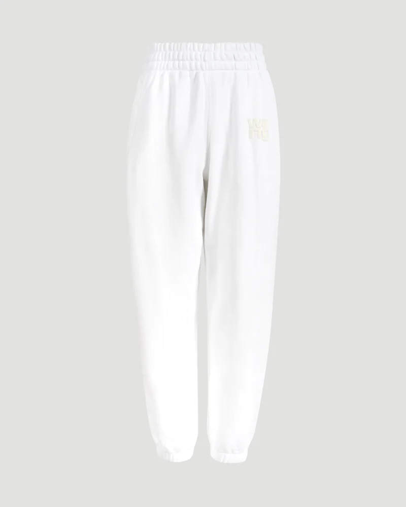 Cotton Sweatpants in White