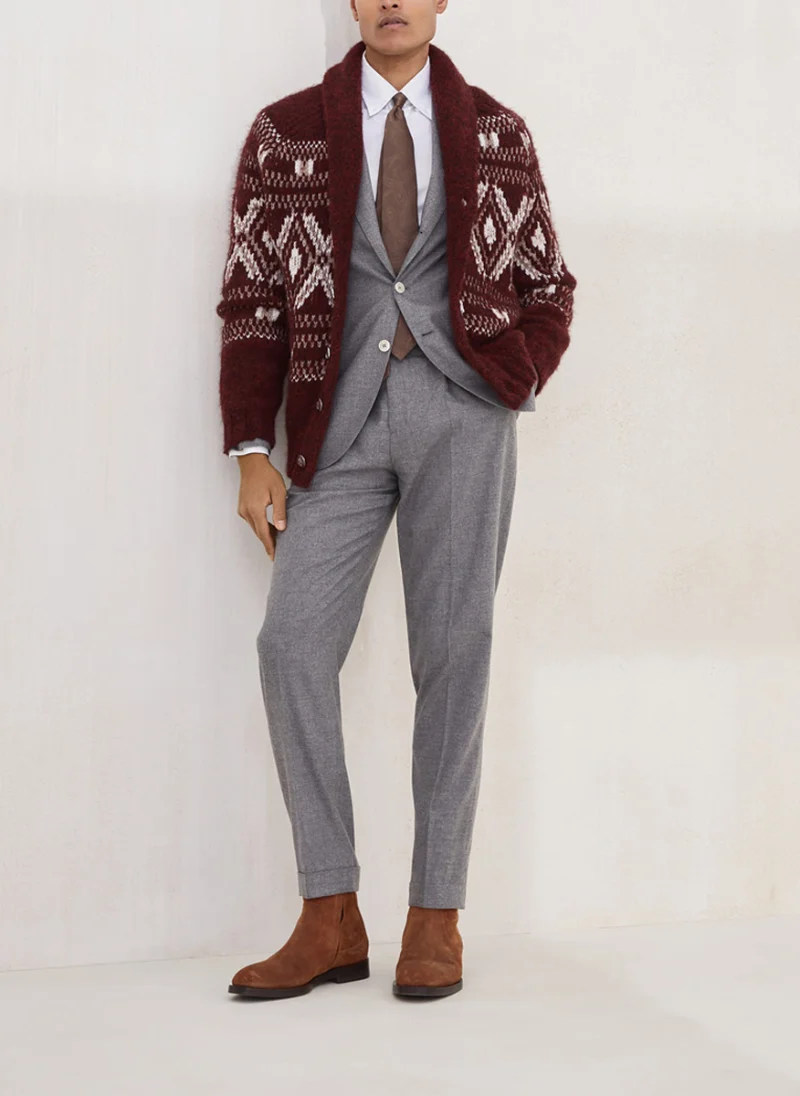 Сако от кашмир Brunello Cucinelli — снимка 5