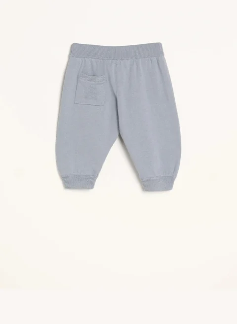 Панталон от фино плетиво Brunello Cucinelli Kids — снимка 5