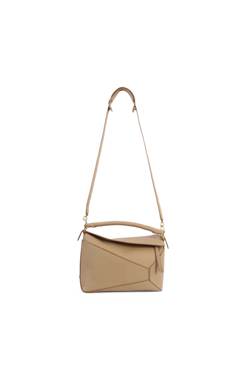 Medium Puzzle Edge Bag in Soft Grained Calfskin — снимка 2