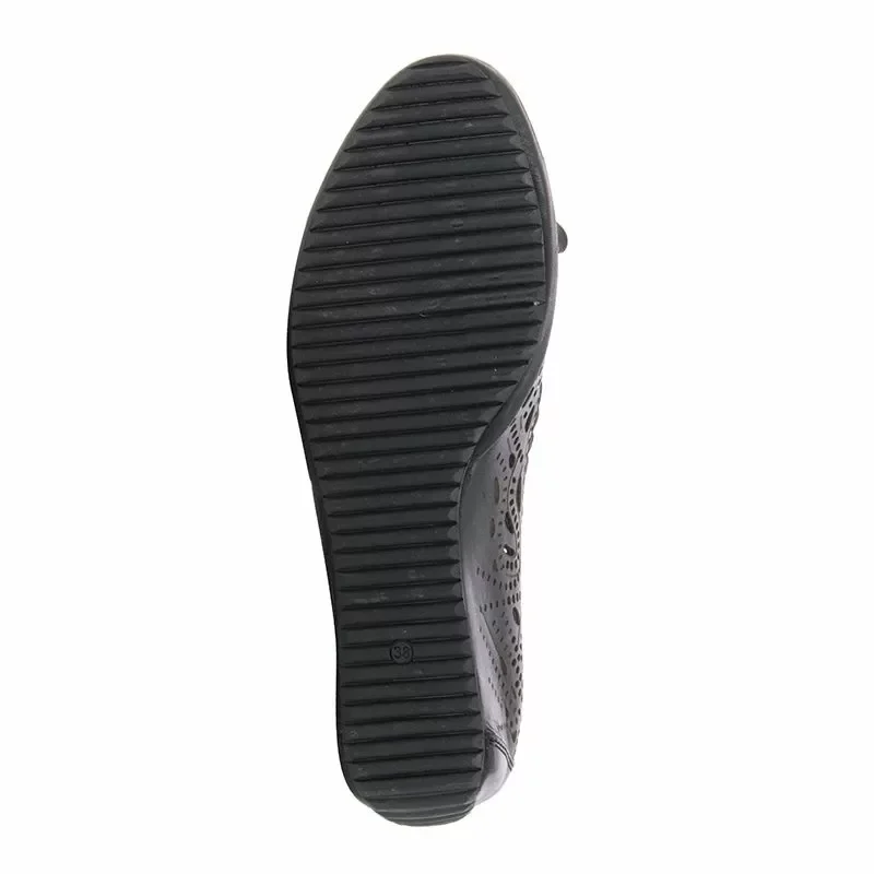 Дамски Обувки На Платформа VERONELA – 70.016 R02 BLACK — снимка 5