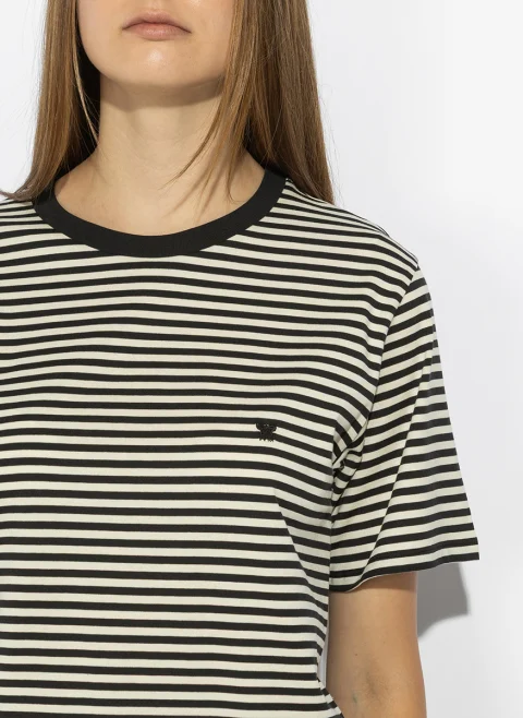 Тишърт с лого бродерия Weekend Max Mara Wkdvenaco — снимка 11