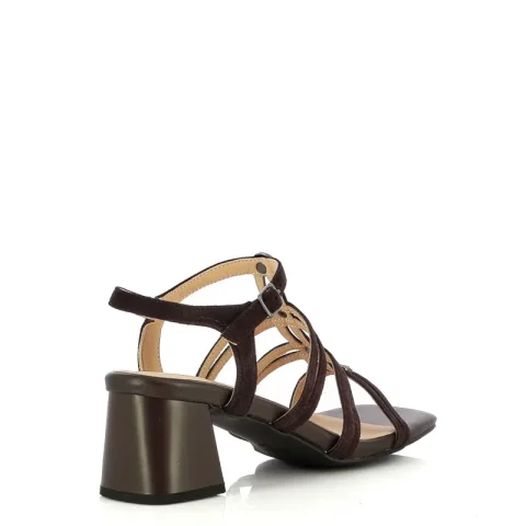 Дамски Сандали На Ток CARLO FABIANI – 5L149 BROWN — снимка 2