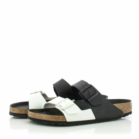 Мъжки Чехли Комфорт BIRKENSTOCK – 1019703 ARIZONA BLACK/WHITE — снимка 3