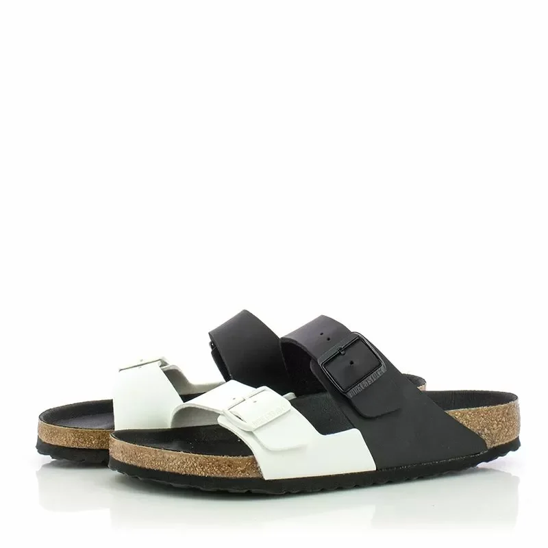 Мъжки Чехли Комфорт BIRKENSTOCK – 1019703 ARIZONA BLACK/WHITE — снимка 3