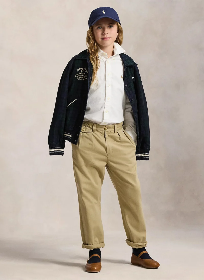 Риза с бродерия Ralph Lauren Kids 7-14 — снимка 4