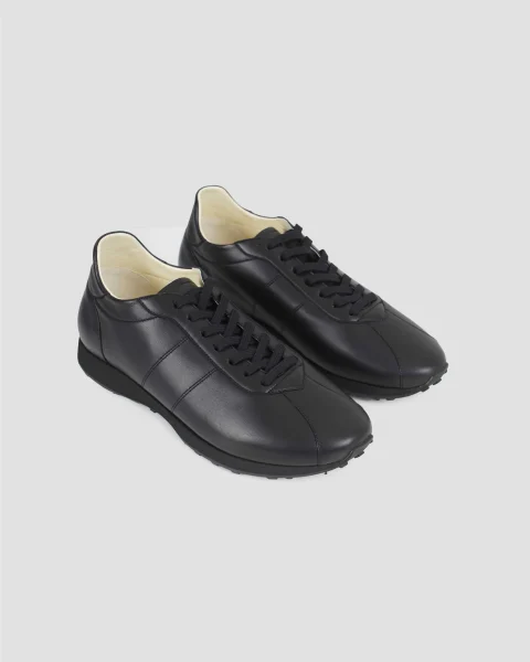 Mica Sneaker in Black Leather — снимка 2