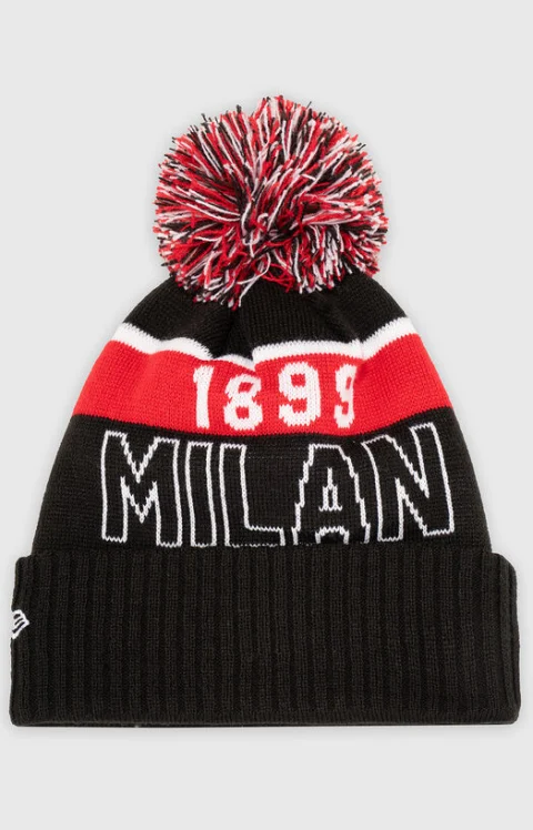 Плетена шапка AC MILAN — снимка 2