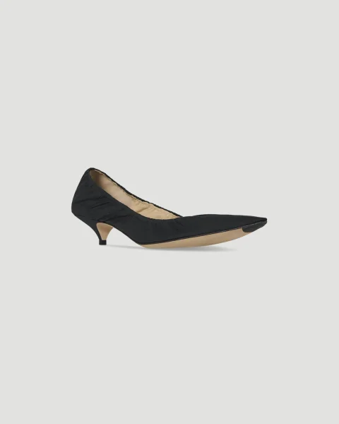 Liisa Kitten Heel in Black — снимка 2