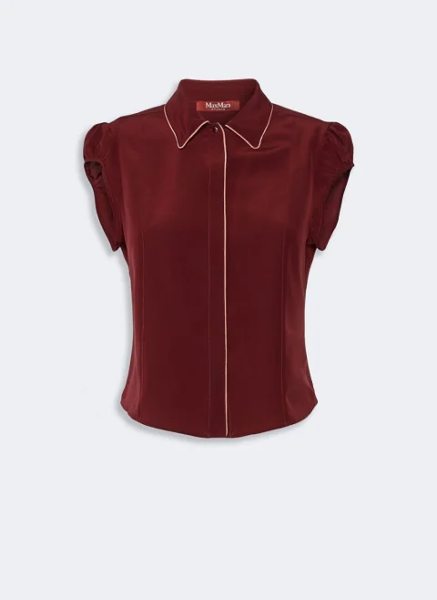 Копринена риза '40s-inspired' Max Mara Studio Mstskipper