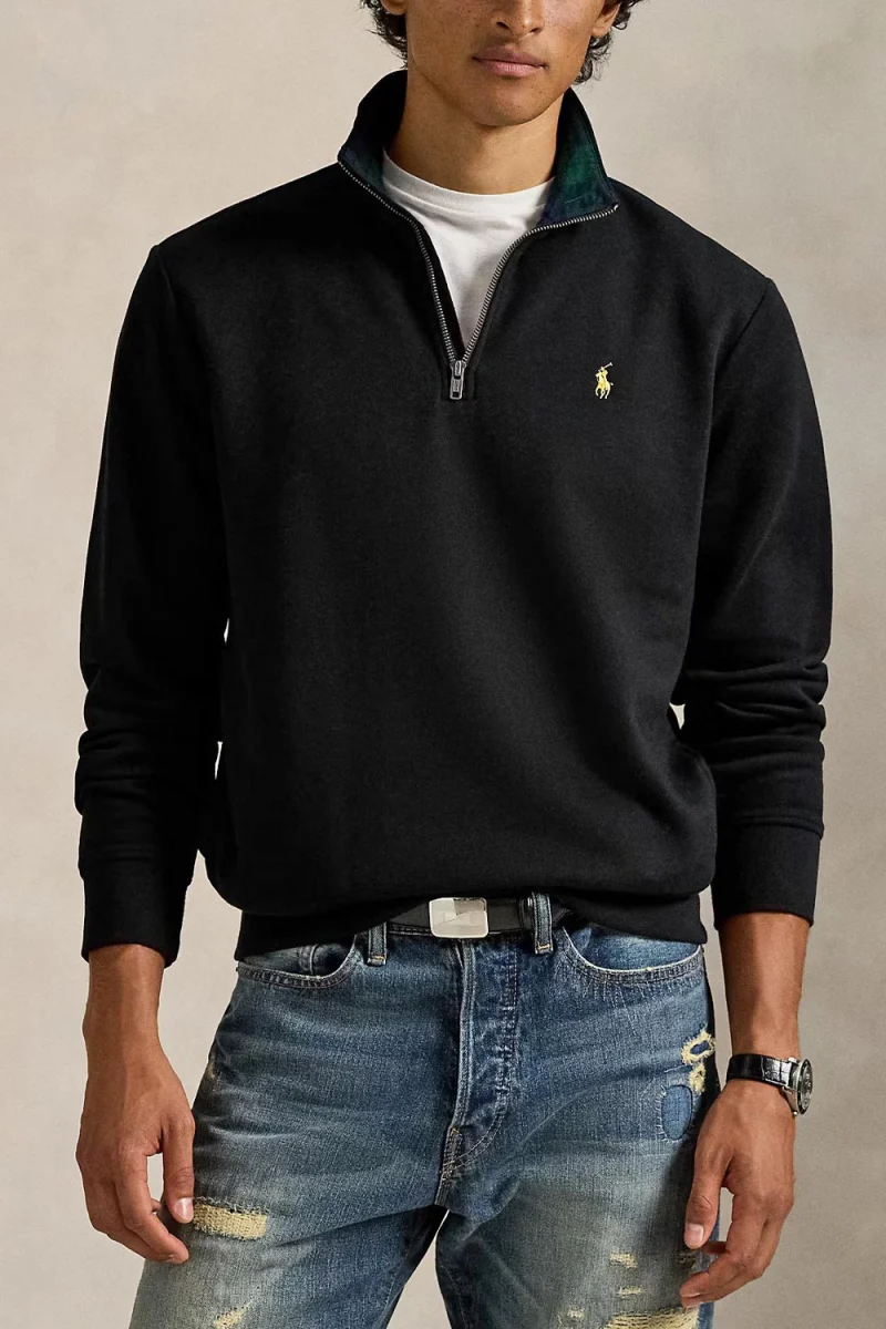 Суичър Lshzm2 710981468001 001 black — снимка 2