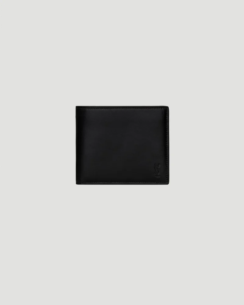 Tiny Cassandre East/West Wallet in Matte Leather