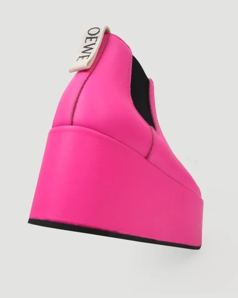 Leather Platform Chelsea Boots — снимка 2