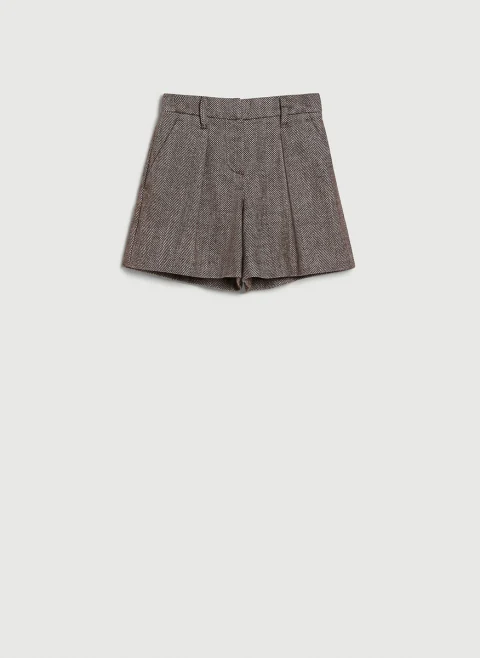 Елегантен къс панталон 'Chevron' Brunello Cucinelli Kids 12 — снимка 1