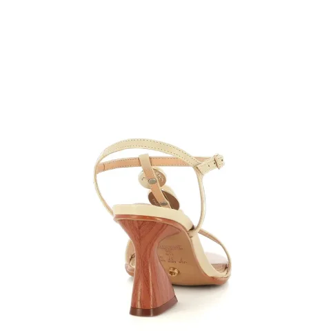 Дамски Сандали На Ток CECCONELLO – 2747007 OFF WHITE — снимка 2