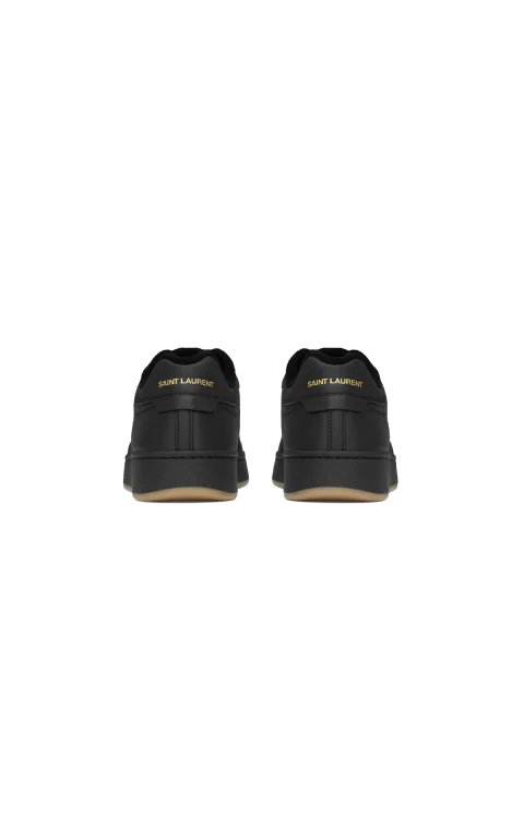 SL/61 Sneakers in Black Smooth Leather — снимка 3