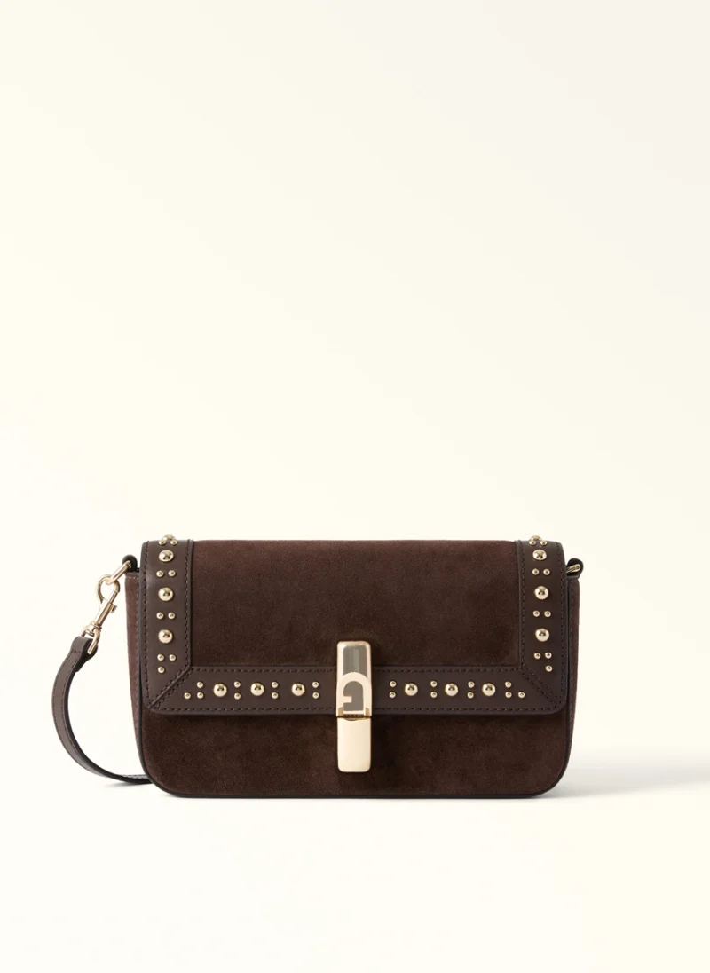 Мини чанта Furla Iride Toni Cioccolato