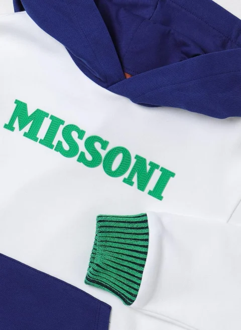 Суитшърт 'Colour-block' Missoni Kids — снимка 2