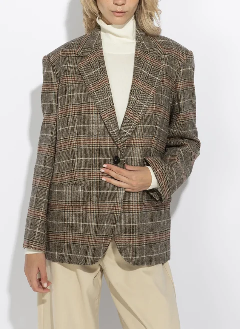 Сако от фина вълна Weekend Max Mara Wkdfebo — снимка 4